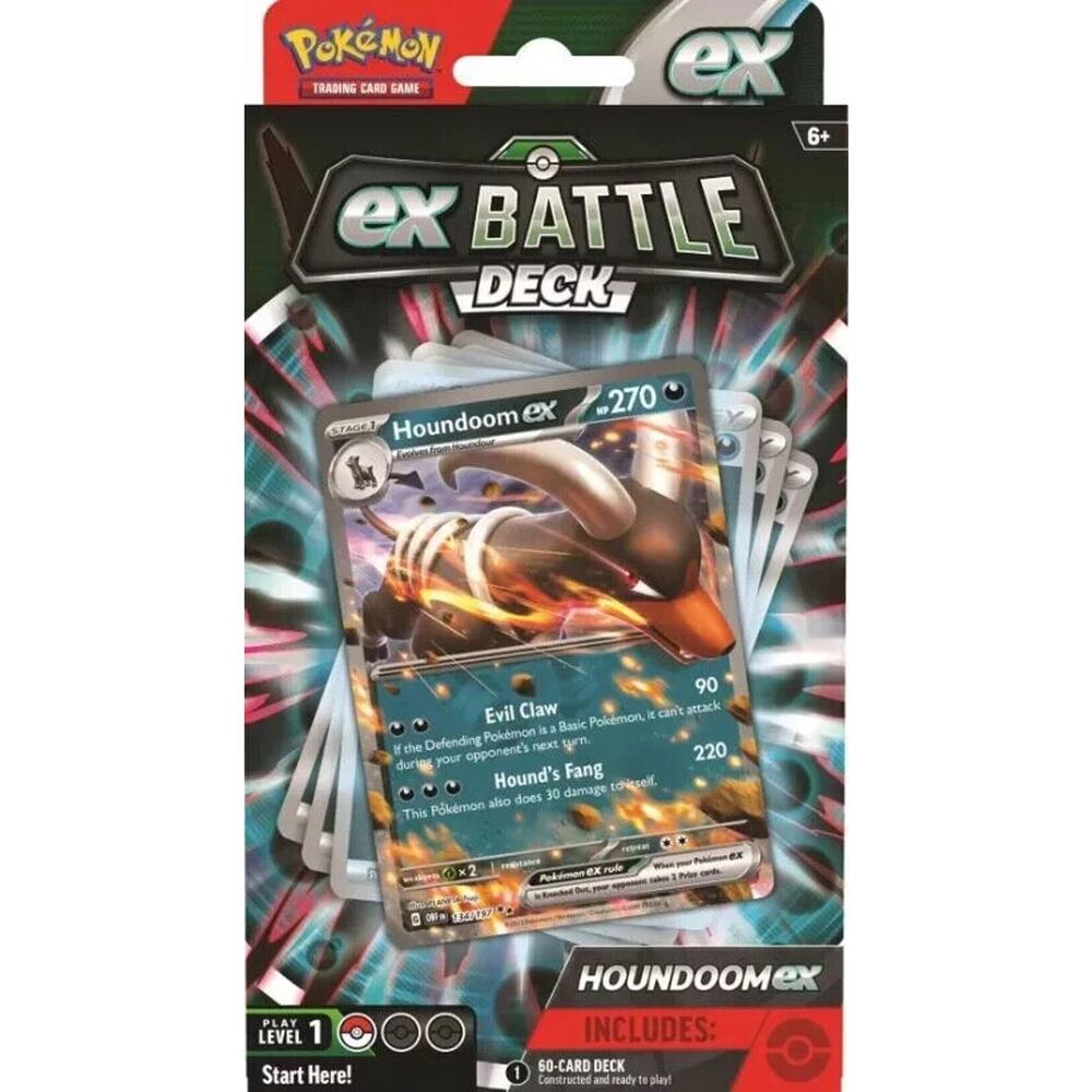 Pokemon ex Battle Deck HOUNDOOM EX Factory Sealed Box Ready To Play Deck SL